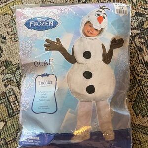 Disney Frozen Olaf Toddler Costume - White and Brown